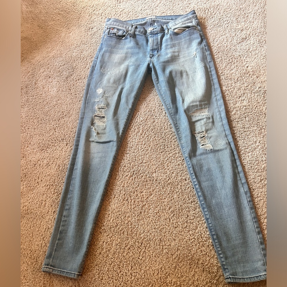 amazing condition women’s size 28 hudson super skinny jeans